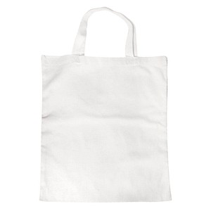 4006166458156 - Stofftasche unbedruckt Stoff weiß 38844102