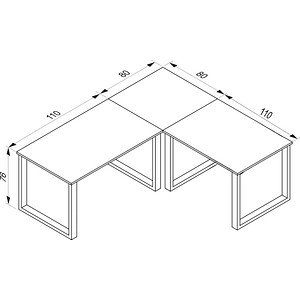 4051814397196 - Holz Schreibtisch Eckschreibtisch schlicht 190x190 L Form links oder rechts Arbeitstisch Platte 80 cm tief Computertisch Büromöbel - Lona U 4051814397196 - Holz Schreibtisch Eckschreibtisch schlicht 190x190 L Form links oder rechts Arbeitstisch Platte 80 cm tief Computertisch Büromöbel - Lona U