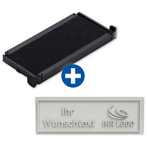 4044589945730 - Stempelplatte + integriertes Stempelkissen Ersatz-Set für 4911