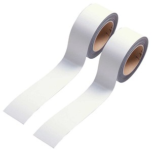 4052301042896 - Magnetbänder weiß 10 cm x 100 m 2 Rollen