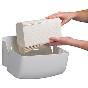 5033848044894 - Kimberly-Clark® Handtuchspender Aquarius 6956 kleine Ausführung Einzelblattentnahme B 287 x T 142 x H 159 mm weiß 5033848044894 - Kimberly-Clark® Handtuchspender Aquarius 6956 kleine Ausführung Einzelblattentnahme B 287 x T 142 x H 159 mm weiß