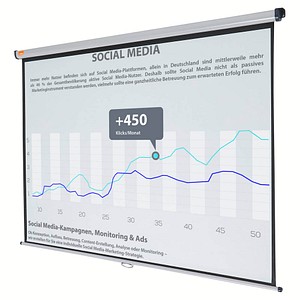 5028252425339 - Roll-Leinwand 1750x1325mm weiß 1750 x 1325 5028252425339 1902392W