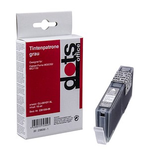 4250073723023 - Druckerpatrone 15190041-DOTS kompatibel zu Canon CLI-551 XL GY grau 4250073723023 Dots 4250073723023 - Druckerpatrone 15190041-DOTS kompatibel zu Canon CLI-551 XL GY grau 4250073723023 Dots