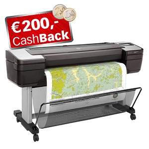 AKTION: HP DesignJet T1700 1118 mm (44 Zoll) Plotter mit CashBack