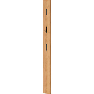 GERMANIA Wandgarderobe 3728-243 eiche Holz 3 Haken 15,0 x 170,0 cm