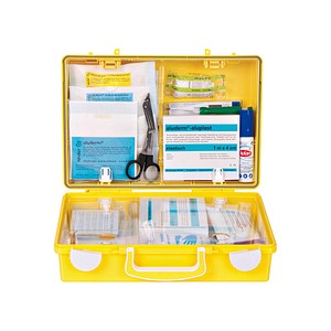 SÖHNGEN Erste-Hilfe-Kasten SN-CD Freude am Spiel ohne DIN gelb