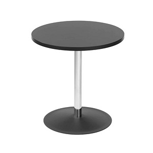 Bistrotisch Lena schwarz rund