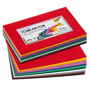 folia Tonpapier farbsortiert 180 g/qm 120 Blatt