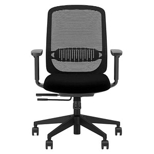 Nowy Styl Bürostuhl Vienna Mesh Stoff schwarz, Gestell schwarz