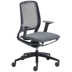 sedus Bürostuhl se:motion, EM-801/113 Stoff grau, Gestell schwarz