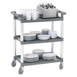 4015613433578 - Servierwagen TS Adjutant silber 830 x 415 x 940 cm 4015613433578 Bartscher