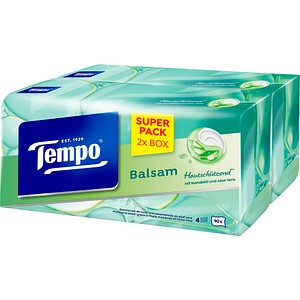 7322542520284 - Taschentücherbox Balsam 4-lagig weiß 180 Tücher 7322542520284 - Taschentücherbox Balsam 4-lagig weiß 180 Tücher