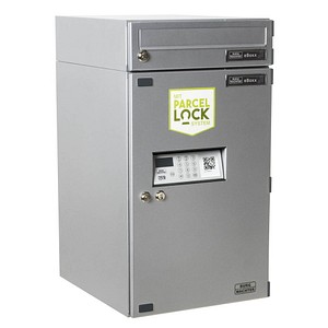 BURG WÄCHTER Paketbriefkasten eBoxx EA 634 ParcelLock silber