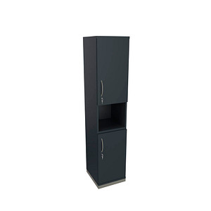 fm Regalschrank Sidney, 4260429469551 lavagrau 40,0 cm 44,2 cm, 1 St.