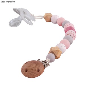 4006166781087 - Bastelset Schnullerkette rosa natur weiß