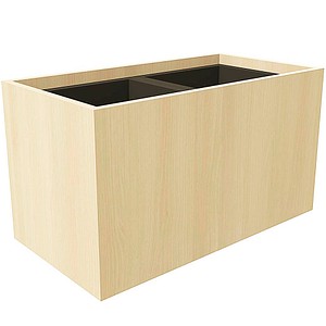 Plant Pflanzkübel Holz 73,1 x 38,0 x 40,0 cm ahorn