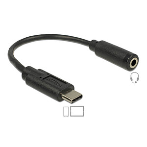 DeLOCK 65842  USB C/3,5 mm Klinke Headset-Adapter