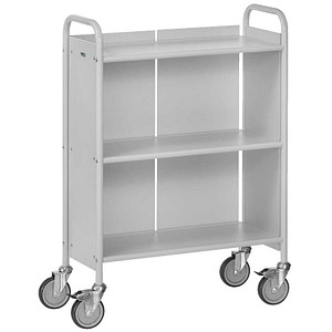 4017976048710 - Fetra fetra 4871 Bürowagen Stahl pulverbeschichtet Traglast (max) 150 kg Lichtgrau (RAL 7035)