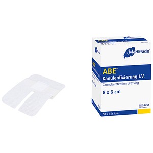 4250016406501 - Kanülenpflaster ABE® 4457 weiß 60 x 80 cm 50 St 4250016406501 - Kanülenpflaster ABE® 4457 weiß 60 x 80 cm 50 St