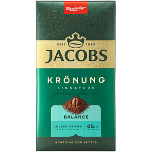 Jacobs Krönung Balance Gemahlener Kaffee 500g