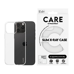 CARE by PanzerGlass® Fashionable Case Handy-Cover für Apple iPhone 16 Pro Max transparent