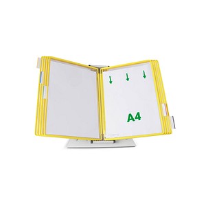 tarifold Sichttafelsystem 434104 DIN A4 gelb mit 10 St. Sichttafeln