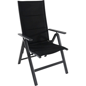 4005437175945 - Greemotion Klappsessel Klappsessel Grenada ca 61 x 110 x 67 cm Anthrazit Aluminium