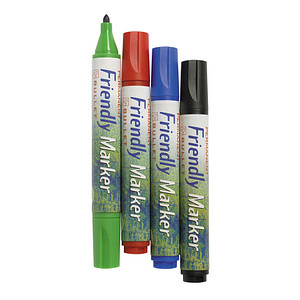 7313790163507 - Friendly Fine Permanentmarker-Set farbsortiert 15 - 30 mm  7313790163507 BALLOGRAF 4 Stück