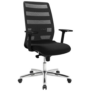 Topstar Bürostuhl AirPoint II, AP20TW2MT0CX0 Kunststoff schwarz, Gestell chrom