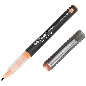4005403483159 - Free Ink Tintenroller grau 15 mm Schreibfarbe orange 4005403483159 Faber-Castell