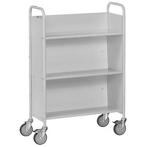 4017976348919 - Fetra fetra 4891 Bürowagen Stahl pulverbeschichtet Traglast (max) 150 kg Lichtgrau (RAL 7035)