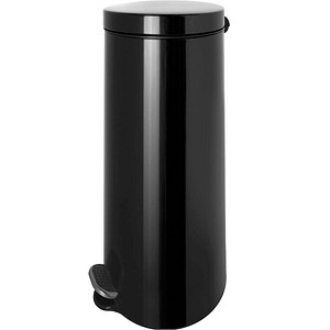 Helit Tretabfalleimer H2404395 Silberionen 30l schwarz 4012086017205 Helit
