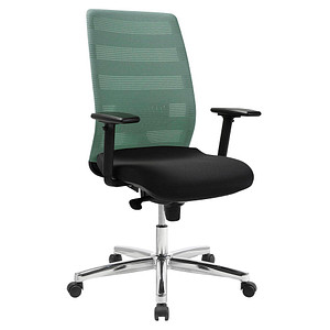 4067976010750 - Bürostuhl AirPoint II mintgrün schwarz   chrom mit Armlehnen bis 110kg 4067976010750 Topstar