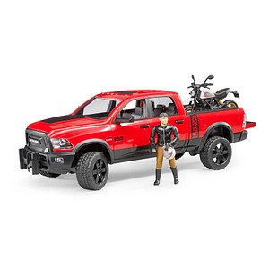 4001702025021 - RAM 2500 Power Wagon mit Ducati Desert Sled 02502 Spielzeugauto 4001702025021 bruder