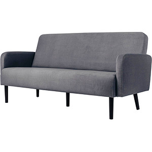 3660141954326 - 3-Sitzer Sofa LISBOA grau schwarz Stoff 3660141954326 PAPERFLOW 3660141954326 - 3-Sitzer Sofa LISBOA grau schwarz Stoff 3660141954326 PAPERFLOW