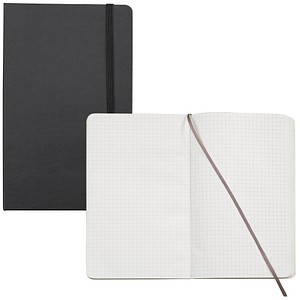 Notizbuch Classic Collection fester Einband ca. DIN A5 kariert