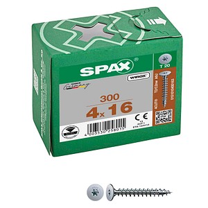 4003530258015 - Rückwandschrauben T20 Flachkopf WIROX 0151010400163 4 mm x 16 mm 300 St