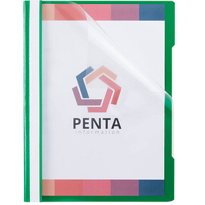 4022755933248 -  Schnellhefter Quality 014-2345-030-04 A4 grün Polyvinylchlorid (PVC) Vorderdeckel transparent 4022755933248 Head