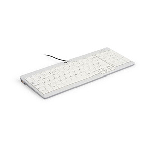 Bakker Elkhuizen UltraBoard 960 V2 - keyboard compact - QWERTZ - German - dark grey light grey Input Device - Tastaturen - Deutsch - Grau