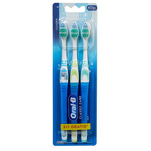 8700216106542 - 3 CLASSIC CARE Mittel Zahnbürsten 8700216106542 3 Stück