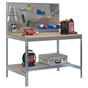 8425437072383 - Werkbank-Set SIMONWORK BT2 grau 910 x 610 x 1445 cm 8425437072383 Simonrack