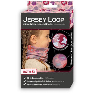 4028279950006 - Schlauchschal ReflActions Schmetterling 4028279950006 Roth