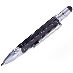 4024023165245 - Kugelschreiber LILIPUT TOOL PEN schwarz silber Schreibfarbe schwarz 1 St 4024023165245 - Kugelschreiber LILIPUT TOOL PEN schwarz silber Schreibfarbe schwarz 1 St