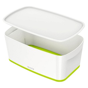 MyBox Aufbewahrungsbox 5,0 l weiß 31,8 x 19,1 x 12,8 cm