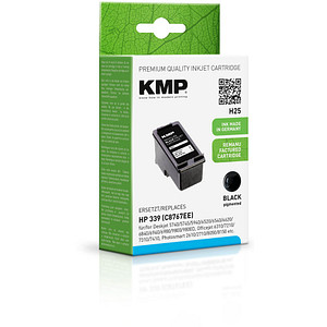 KMP H25 schwarz Tintenpatrone ersetzt HP 339 (C8767E) KMP H25 schwarz Tintenpatrone ersetzt HP 339 (C8767E)