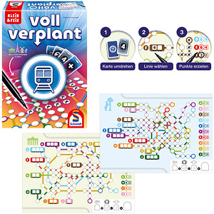 4001504493998 - Voll verplant Brettspiel 4001504493998 Schmidt
