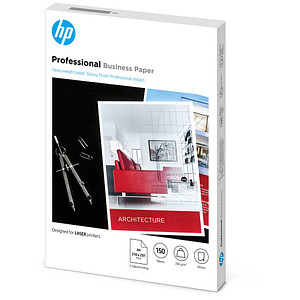 0193905504916 - Fotopapier Professional Business Paper 7MV83A A4 für Laser 200g weiß glänzend beidseitig bedruckbar 0193905504916 150 Blatt