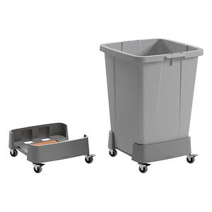 DURABLE Fahrgestell für Mülleimer DURABIN 90L rPP, 1 St.