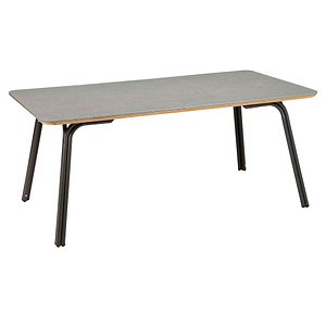 Gartentisch Symi grau rechteckig