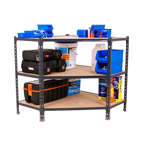 8425437135132 - Schwerlastregal MADERCLICK 8425437135132 anthrazit 900 x 400 x 900 cm 8425437135132 Simonrack